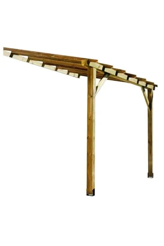 Ahşap Sundurma Çardak Gölgelik Bahçe Pergola Tente