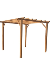 AHŞAP PERGOLE ÇARDAK GÖLGELİK 3MTX3MT